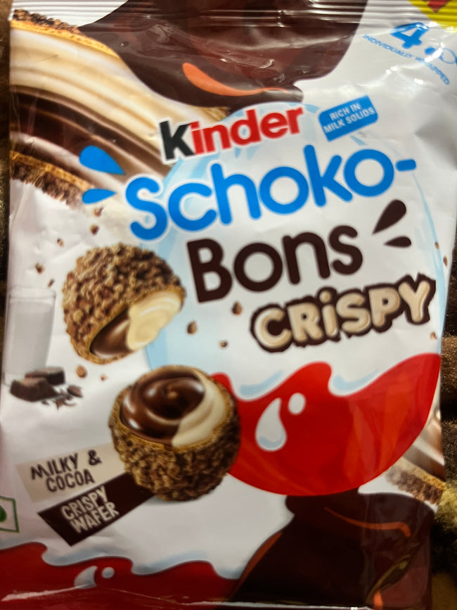 kinder schoko bons crispy